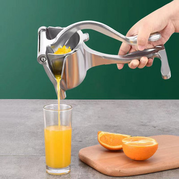 Πίεση χεριού Υψηλής ποιότητας Εργαλείο φρούτων Αποχυμωτής πορτοκαλιού Ρόδι Στίφτης λεμονιού Εγχειρίδιο Juice Squeezer Κράμα αλουμινίου