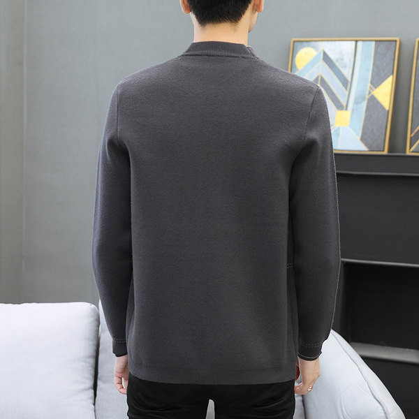 Мъжка жилетка в два цвята с копчета