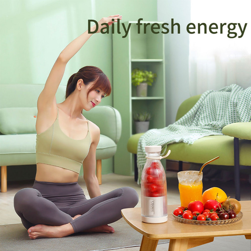 Преносима електрическа сокоизстисквачка Безжична придружаваща чаша за сок Мини миксер Универсални домакински блендери за пресен сок Кухненски аксесоари