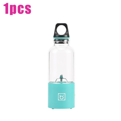 500ml 4 pengés hordozható turmixgép gyümölcscentrifuga gép mixer elektromos mini usb konyhai robot gyümölcscentrifuga smoothie turmix csésze készítő gyümölcslé