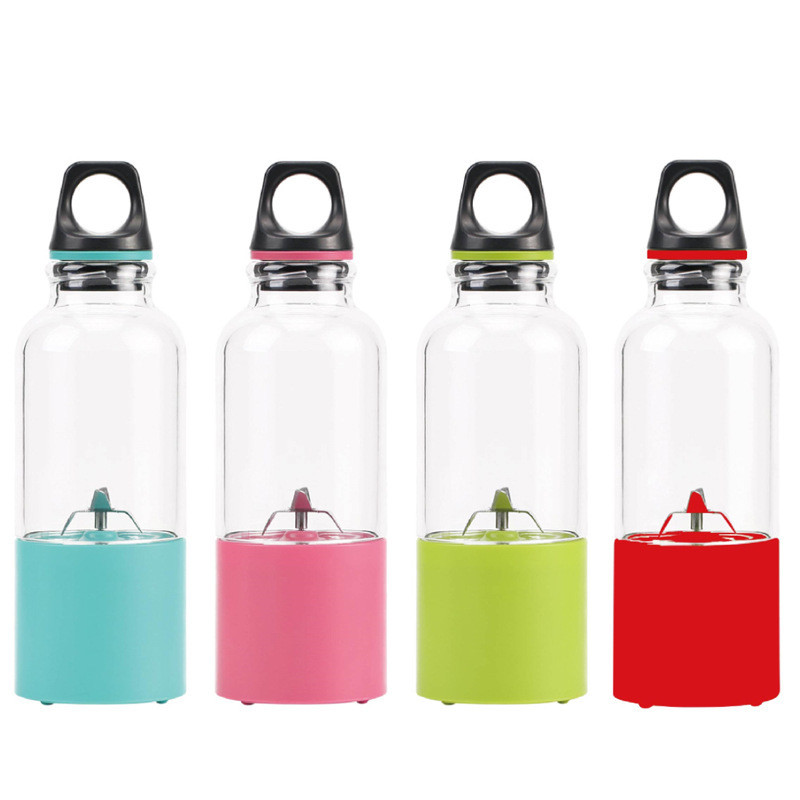 500 мл преносим блендер сокоизстисквачка с 4 остриета машина миксер електрически мини usb кухненски робот сокоизстисквачка блендер смути машина за производство на сок