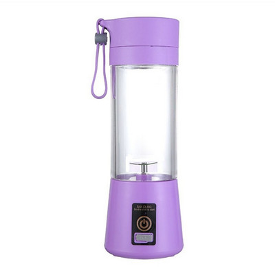 Turmixgép mixer gyümölcscentrifuga turmix léfőző 2 penge Hordozható Blend USB újratölthető mini gyümölcslé gép Smoothie Maker