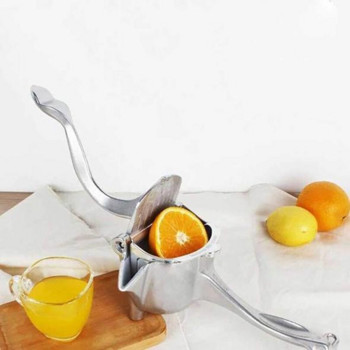 Εγχειρίδιο χεριού αποχυμωτής πορτοκαλιού αποχυμωτής εσπεριδοειδών από ανοξείδωτο ατσάλι Εργαλεία κουζίνας Αποχυμωτής λεμονιού Πρεσάρισμα χυμού πορτοκαλιού Queezer