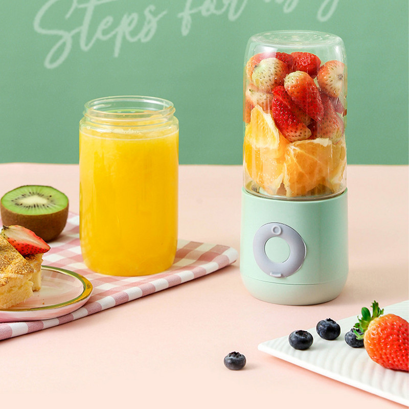 Нова електрическа сокоизстисквачка Smoothie Blender Cup Мини преносими USB блендери Безжични сокоизтисквачки за преса Зареждане Ръчна сокоизстисквачка