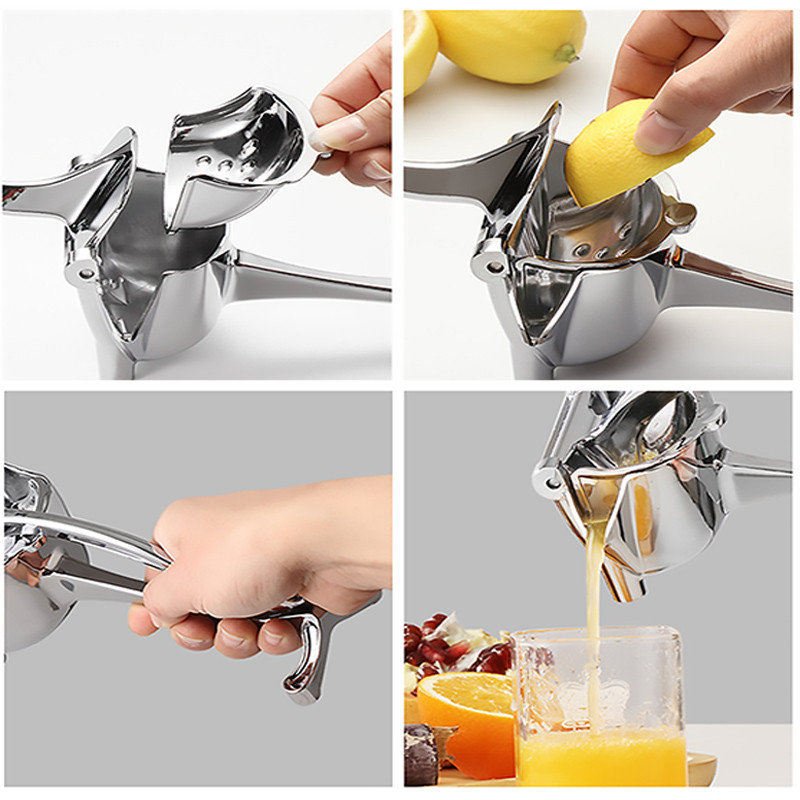 Домакинска ръчна сокоизстисквачка Артефакт Алуминиева сплав Ръчно пресована сокоизстисквачка за портокал Сокоизстисквачка за нар Iemon Кухненски аксесоари