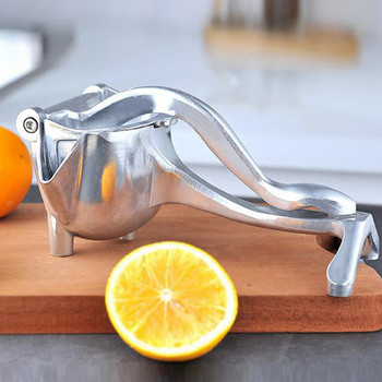 Преносима лимоново-портокалова ръчна сокоизстисквачка за плодове Кухненски аксесоари от неръждаема стомана Инструменти Цитрус 100% суров ръчно пресован сок