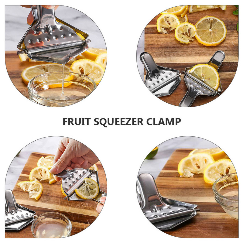 Преса Сокоизстисквачка Ренде Ръчен екстрактор Лимон Рибер Грейпфрут Джинджифил Зеленчуци Мосамби изстисквачки Плодове Лайм Ръчен портокал