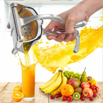 Χειροκίνητος αποχυμωτής φορητός αποχυμωτής χεριού από κράμα αλουμινίου Εργαλείο φρούτων κουζίνας Χυμός ζαχαροκάλαμου λεμονιού Ρόδι