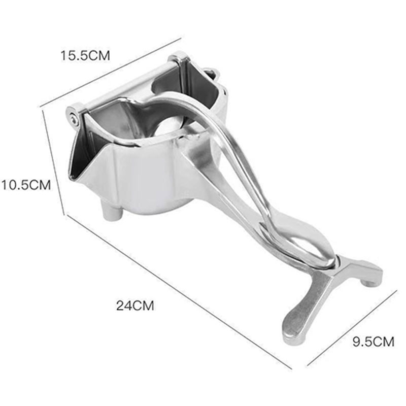Ръчна сокоизстисквачка Преносима алуминиева сплав Ръчна сокоизстисквачка под налягане Нар Портокал Лимон Захарна тръстика Сок Кухня Инструмент за плодове