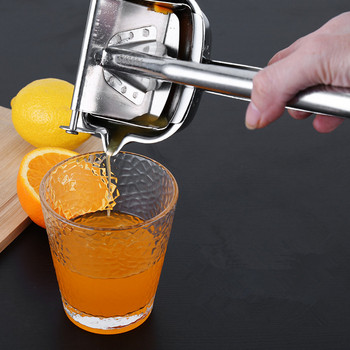 Επεξεργαστής πιεστηρίου χυμού πορτοκαλιού Εργαλείο φρούτων ρόδι μήλου 304 από ανοξείδωτο ατσάλι Χειροκίνητος αποχυμωτής λεμόνι εσπεριδοειδών Πορτοκαλόπιτας