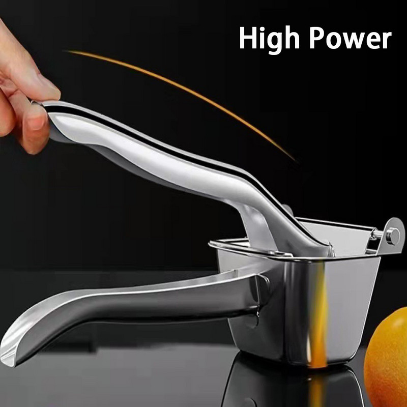 Портокалова сокоизстисквачка Преса за сок Процесор Нар Ябълка Инструмент за плодове Ръчна сокоизстисквачка от неръждаема стомана 304 Лимон Цитрус Изстисквачка за портокал