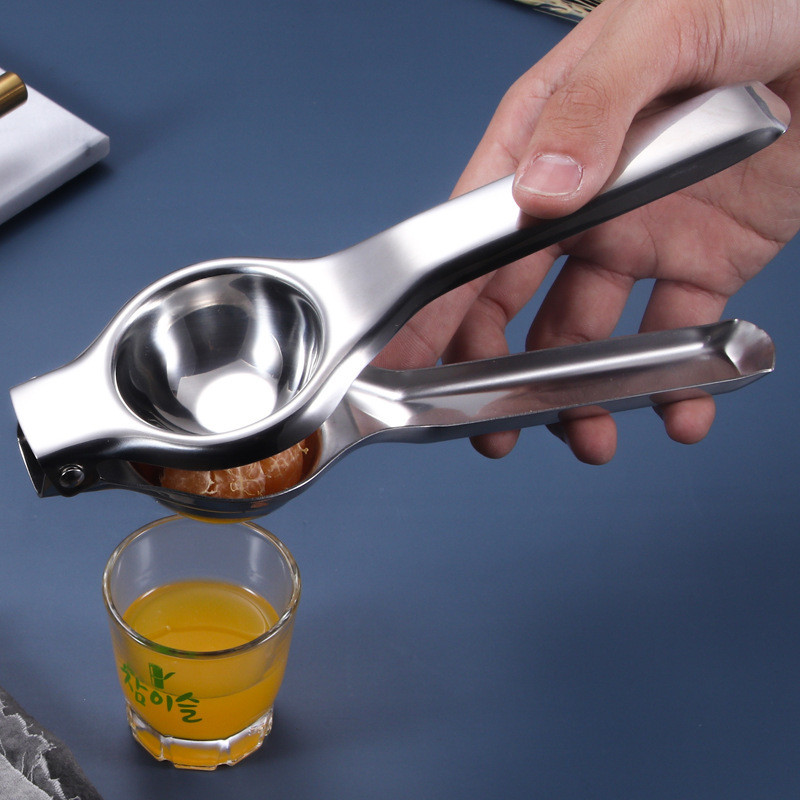 Ръчна сокоизстисквачка от неръждаема стомана, лимоноизстисквачка, изстисквачка за цитрусови плодове, портокалов експримидор де нараня, ръчни кухненски инструменти