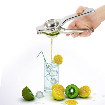 Ръчна сокоизстисквачка за цитрусови плодове Метална сокоизстисквачка от неръждаема стомана за плодове Портокал Лимон Sinaasappel Аксесоари за кухненски инструменти