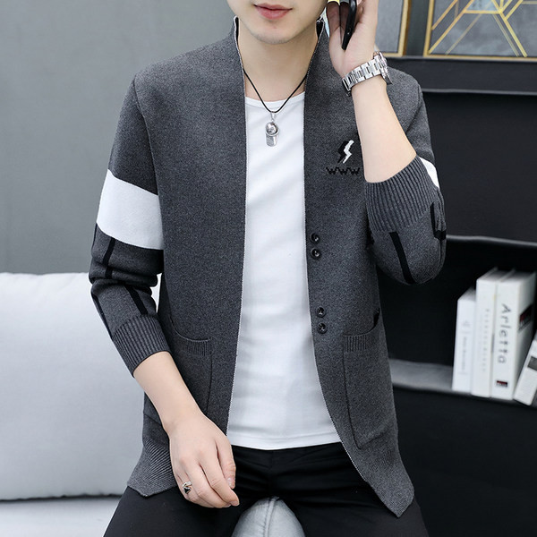 Мъжка ежедневна жилетка с бродерия