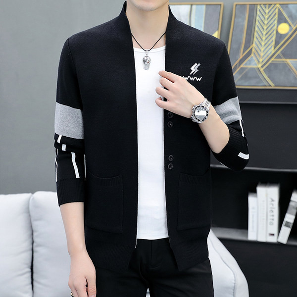 Мъжка ежедневна жилетка с бродерия