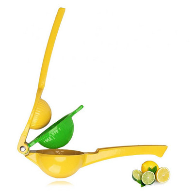 Fém citromsárgafacsaró kézi Fresh Fruit Tool Narancs gyümölcsprés mini turmixgép kézi prés Juicier konyhai eszközök gyümölcshöz