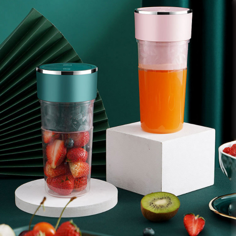 USB акумулаторна преносима лесна блендер мини сокоизстисквачка многофункционална USB зареждане чаша за сок електрическа чаша за смесване на плодове
