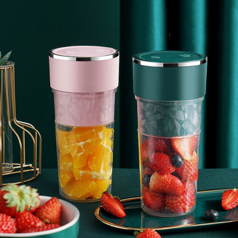 USB акумулаторна преносима лесна блендер мини сокоизстисквачка многофункционална USB зареждане чаша за сок електрическа чаша за смесване на плодове