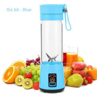 Φορητός ηλεκτρικός αποχυμωτής Usb Mini Fruit Mixers Juicers Fruit Extractors Food Milkshake Multifunction Juice Maker Machine