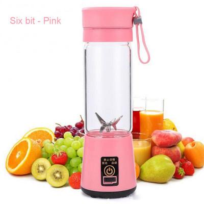Φορητός ηλεκτρικός αποχυμωτής Usb Mini Fruit Mixers Juicers Fruit Extractors Food Milkshake Multifunction Juice Maker Machine