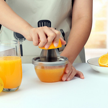 Изстисквачка за цитрусови плодове от неръждаема стомана Портокал Ръчна сокоизстисквачка Сокоизстисквачка за лимон Сокоизстисквачка за портокал Преса за плодове Кухненски инструменти