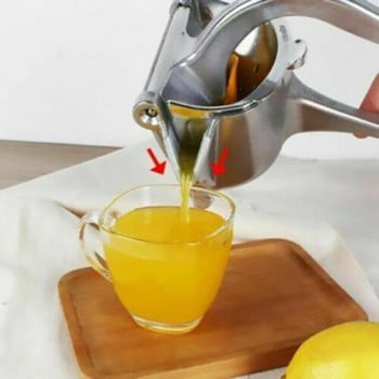 Изстисквачка за цитрусови плодове от неръждаема стомана Портокал Ръчна сокоизстисквачка Сокоизстисквачка за лимон Сокоизстисквачка за портокал Преса за плодове Кухненски инструменти
