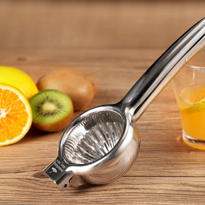 Ръчна изстисквачка за лимони от неръждаема стомана Домакинска щипка за лимон Сокоизстисквачка за цитрусови плодове Ръчна сокоизстисквачка за портокали Кухненски инструменти Преса за плодове