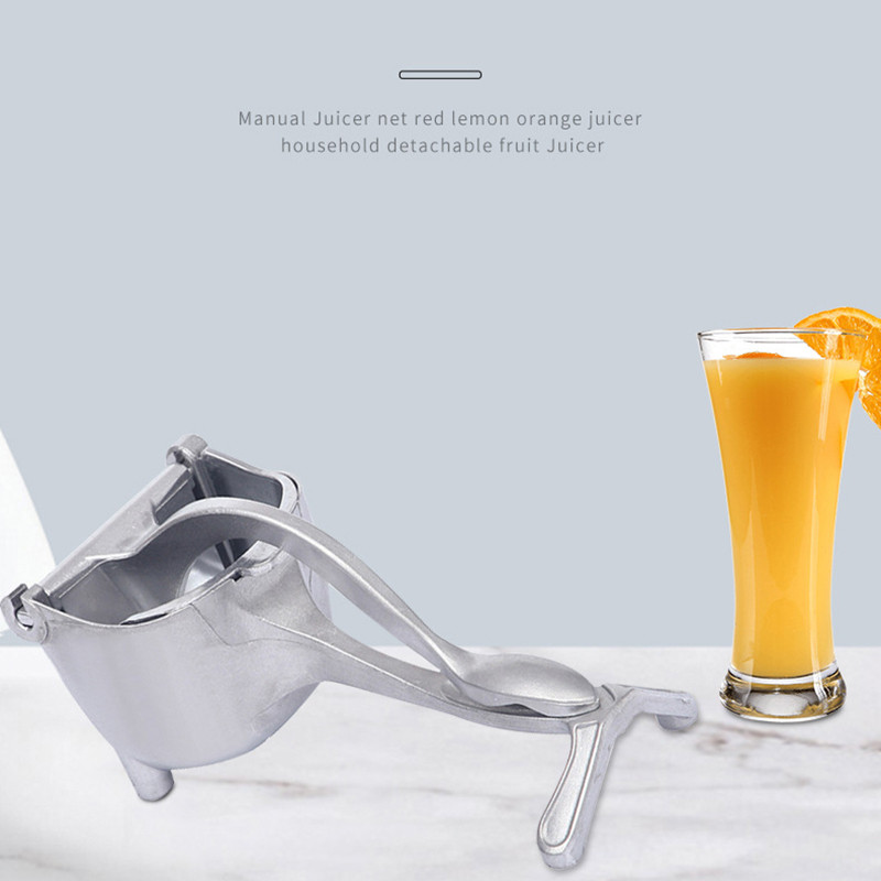 Ръчна сокоизстисквачка за цитрусови плодове от неръждаема стомана Ръчна преса за портокалови плодове от алуминиева сплав Кухненски аксесоари Инструменти