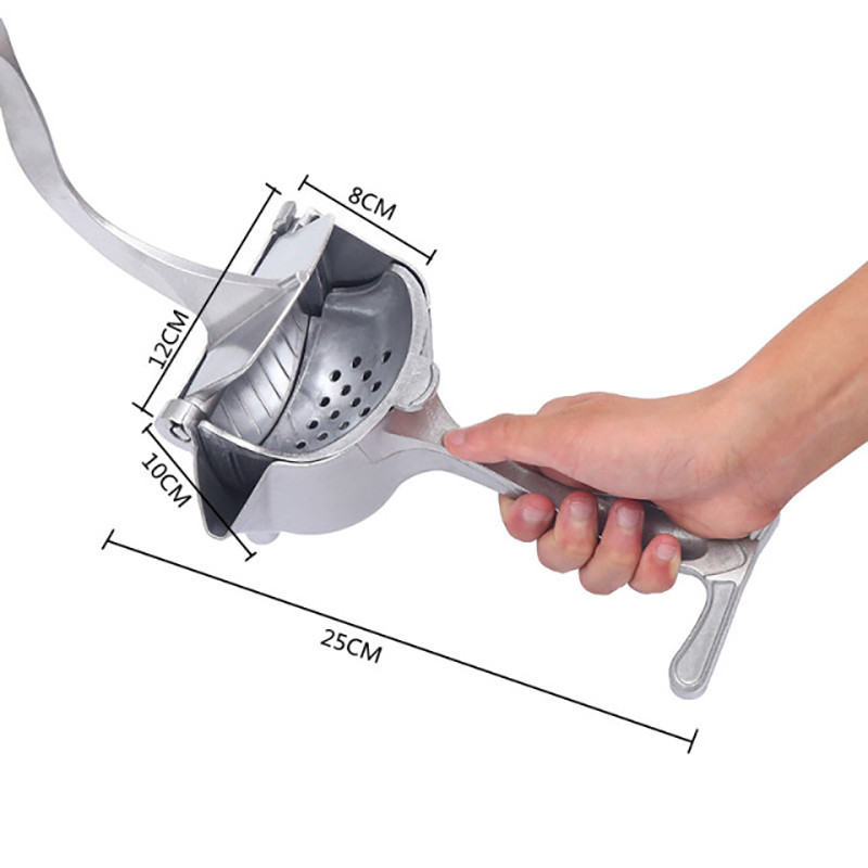 Ръчна сокоизстисквачка за цитрусови плодове от неръждаема стомана Ръчна преса за портокалови плодове от алуминиева сплав Кухненски аксесоари Инструменти