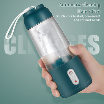 300 мл електрическа сокоизстисквачка чаша ръчен смути мейкър блендер бъркалка кухненски робот USB акумулаторна за домашен офис на открито