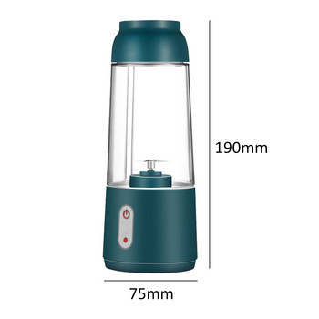 300ML Electric Juicer Cup Handheld Smoothie Maker Blender Ανακατεύοντας Κουζινομηχανή USB Επαναφορτιζόμενη για Εξωτερικό Γραφείο στο σπίτι