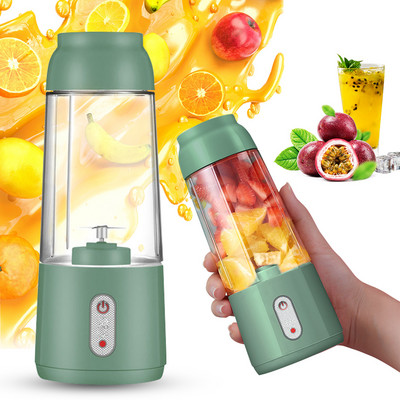 300 ml-es elektromos facsaró csésze kézi turmixkészítő turmixgép keverős konyhai robotgép USB újratölthető kültéri otthoni irodához
