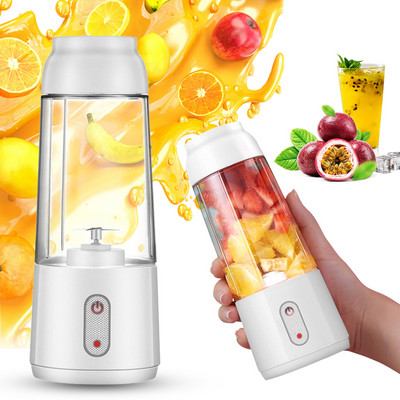 300 ml-es elektromos facsaró csésze kézi turmixkészítő turmixgép keverős konyhai robotgép USB újratölthető kültéri otthoni irodához