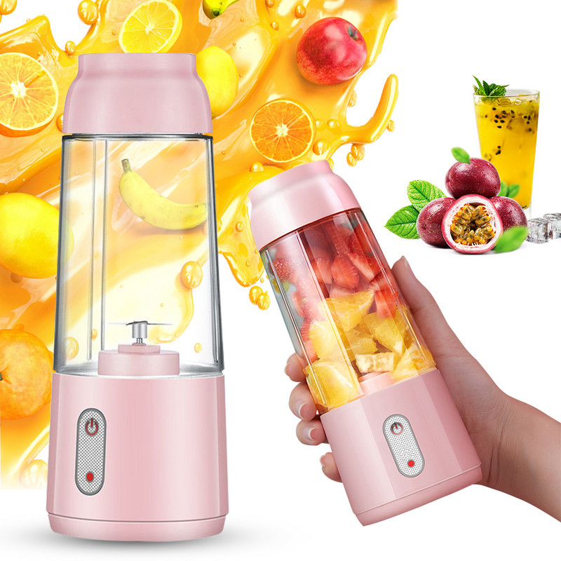 300 мл електрическа сокоизстисквачка чаша ръчен смути мейкър блендер бъркалка кухненски робот USB акумулаторна за домашен офис на открито