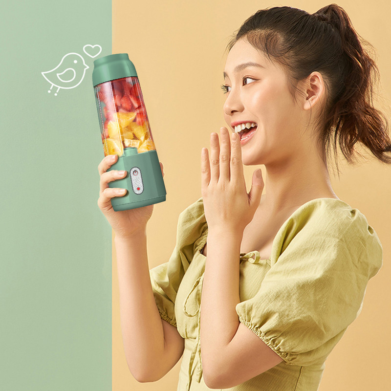 300 мл електрическа сокоизстисквачка чаша ръчен смути мейкър блендер бъркалка кухненски робот USB акумулаторна за домашен офис на открито