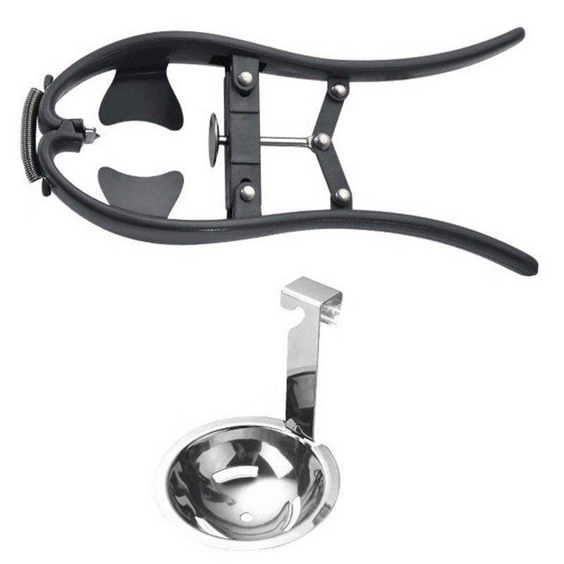 Virtuvės kiaušinių žirklės Kiaušinio baltymo separatorius ABS + nerūdijančio plieno kiaušinių antgalio pjaustytuvas lukštų atidarytuvas Kiaušinių atidarytuvas Virtuvės priedai Įrankiai