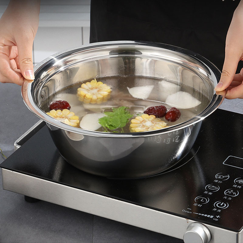 3 в 1 Мултифункционален нож за зеленчуци от неръждаема стомана Мивка Кухненски гевгир Ренде Мрежеста кошница Купа за измиване на зеленчуци