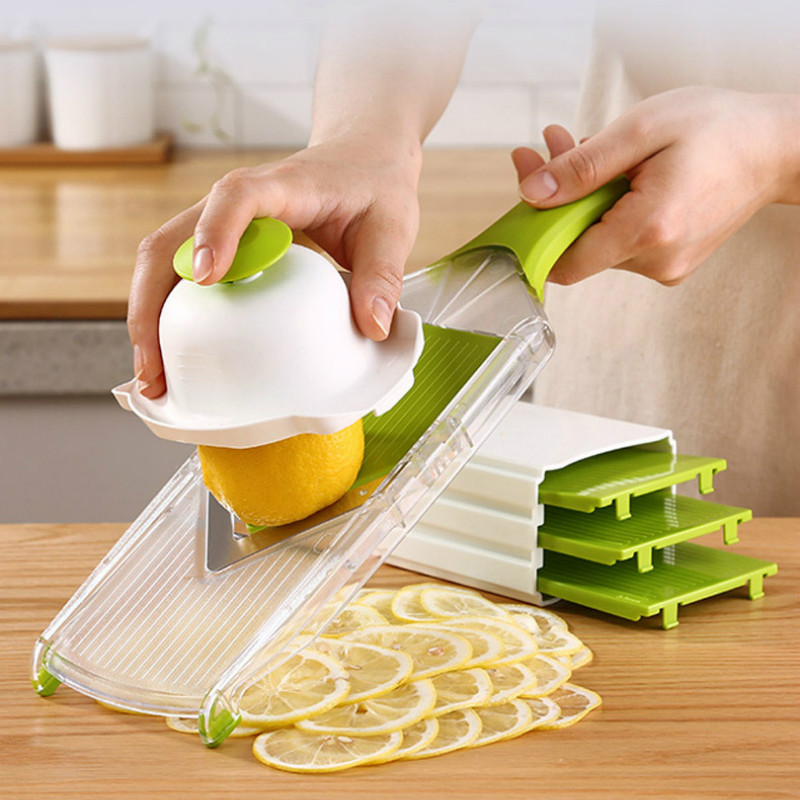 резачка за зеленчуци Mandoline Slicer Кухненски аксесоари резачка за плодове Резачка за картофи Ренде за моркови резачка за зеленчуци Кухненски инструмент