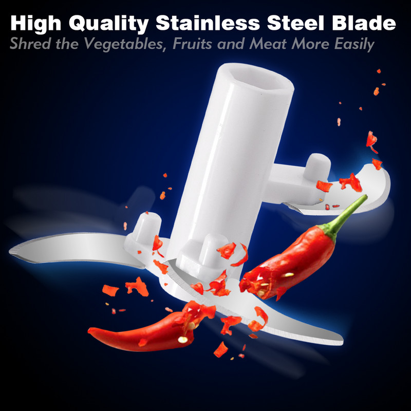Ръчен процесор за чопър за зеленчуци, месо, плодове, резачка, чесън, лук, кълцачи за мъже, кухненски джаджи