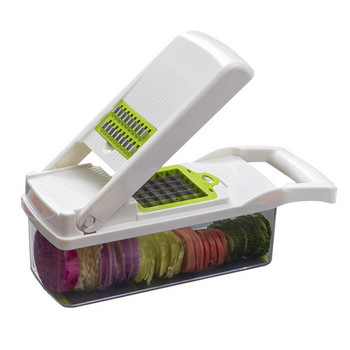 Υψηλής ποιότητας Κόφτης λαχανικών Dicer Veggie Cutter Εγχειρίδιο Κόφτης Κρεμμυδιών Μαντολίνο Φρούτων Αποφλοιωτής για Σκόρδο Λάχανο Καρότο