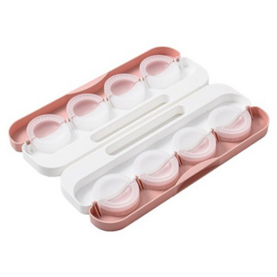 Φόρμα ζυμαρικών DIY Wonton Dumpling Machine σε σχήμα μισοφέγγαρου Εξοπλισμός παρασκευής ζυμαρικών Mold Τύπος οικιακής χρήσης Εργαλεία κουζίνας