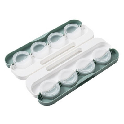 Φόρμα ζυμαρικών DIY Wonton Dumpling Machine σε σχήμα μισοφέγγαρου Εξοπλισμός παρασκευής ζυμαρικών Mold Τύπος οικιακής χρήσης Εργαλεία κουζίνας