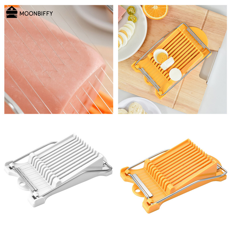 Резачка за месо за обяд 304, подсилена от неръждаема стомана, варени яйца, плодове, меко сирене, резачка за спам, кухненски аксесоари Cocina