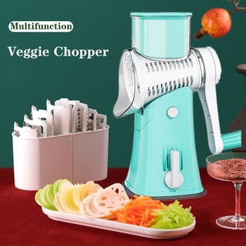 Χειροκίνητος κόφτης λαχανικών Rotar Slicer Κουζίνα Gadgets Πολυλειτουργικός τρίφτης πατάτας λαχανικών σκόρδου μηχανή λείανσης τροφίμων