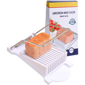Tăiător de carne pentru prânz 304 din oțel inoxidabil armat ou fiert, fructe, brânză moale, feliere pentru spam
