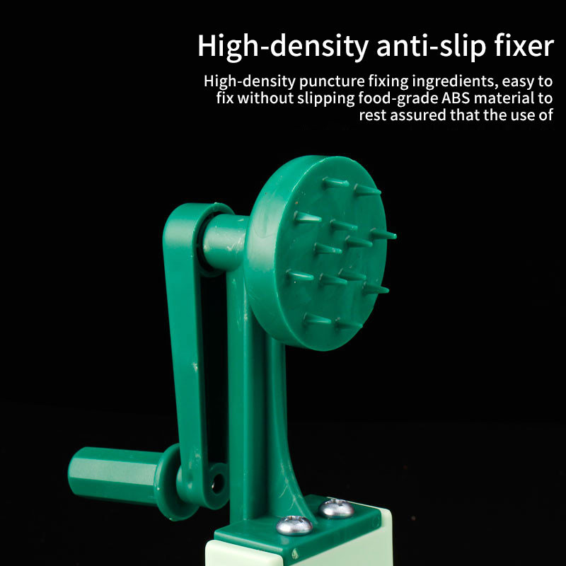 Многофункционална кухненска резачка за зеленчуци Спирала за плодове Резачка за храна Чопър Ренде Нож за белене на краставици Машина за рязане