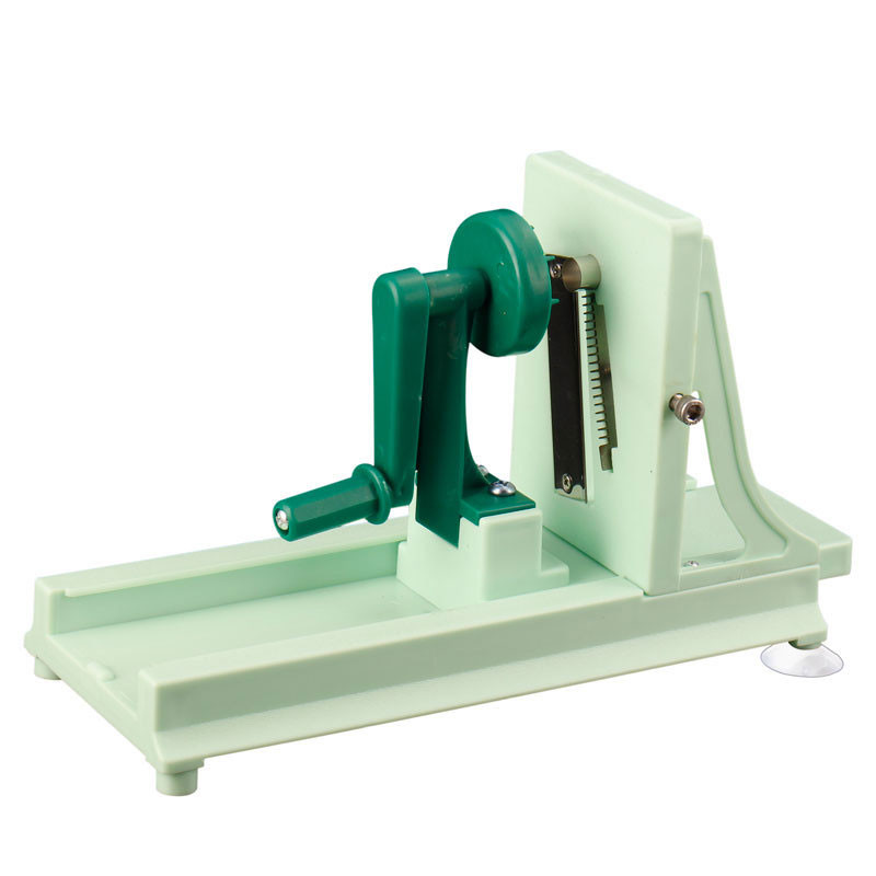 Многофункционална кухненска резачка за зеленчуци Спирала за плодове Резачка за храна Чопър Ренде Нож за белене на краставици Машина за рязане