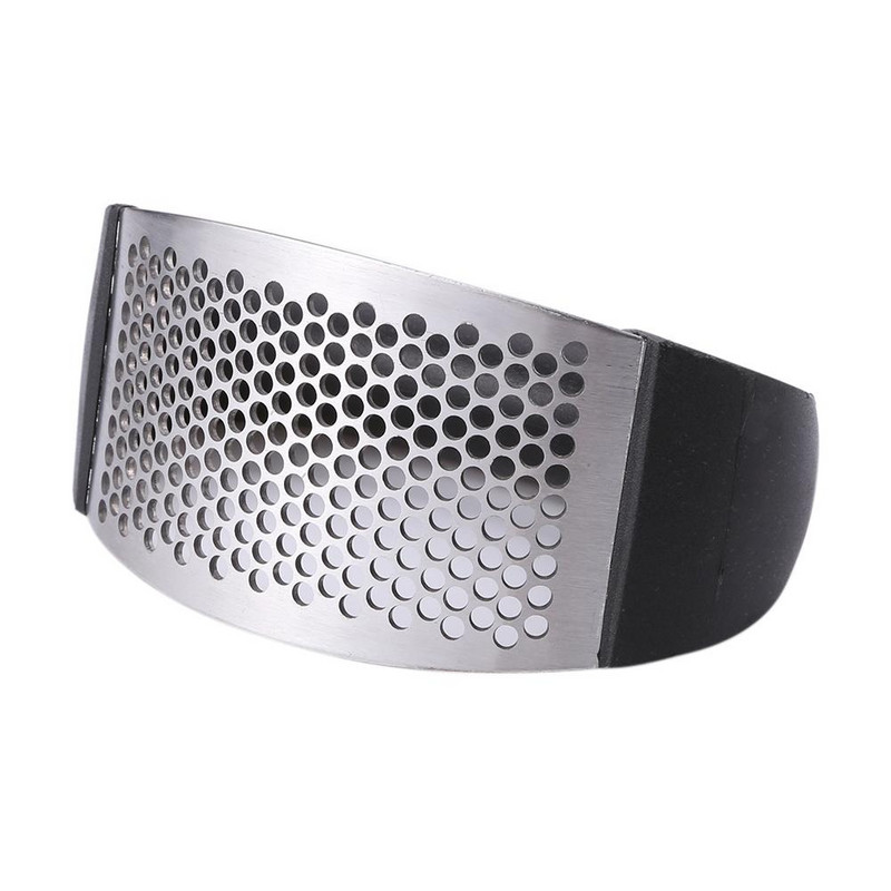 Мултифункционална ръчна преса за чесън Извита резачка за мелене на чесън Чопър Преси за чесън от неръждаема стомана Готварски джаджи Инструменти