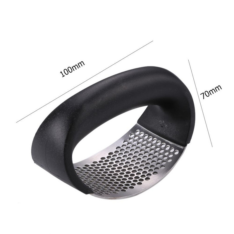 Мултифункционална ръчна преса за чесън Извита резачка за мелене на чесън Чопър Преси за чесън от неръждаема стомана Готварски джаджи Инструменти