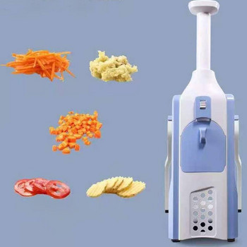 Five in one Multislicer Manual Kitchen Triter for Vegetable Cutter Manual Food Chopper Dicer Fruit,French Fry,Kitchen Accesso